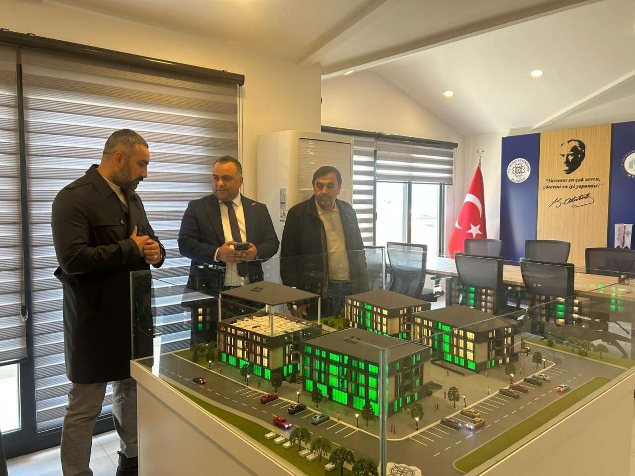 48 Müteahhitler Derneği’nden MUKAŞ’a Ziyaret 1